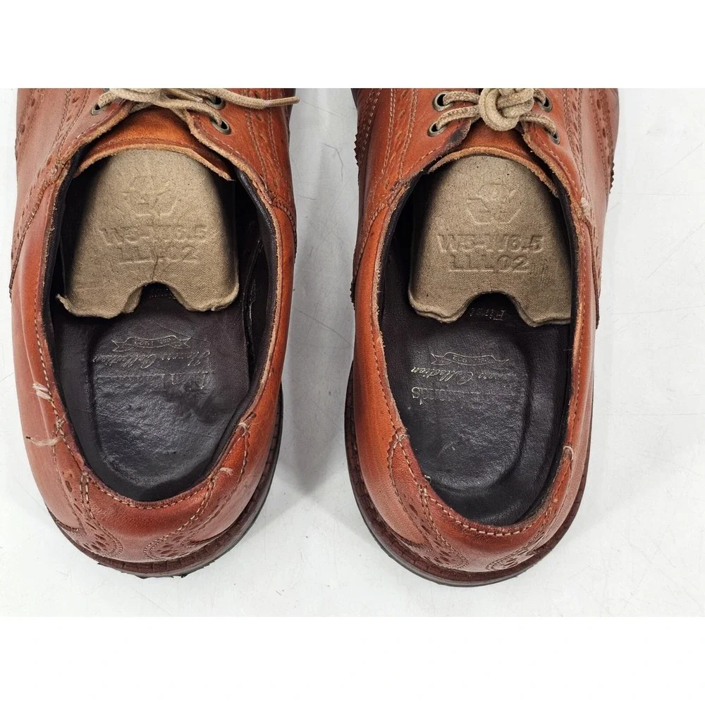 Allen Edmonds First Cut Golf‎ Shoes Leather Walnut Honors Collection Mens 8